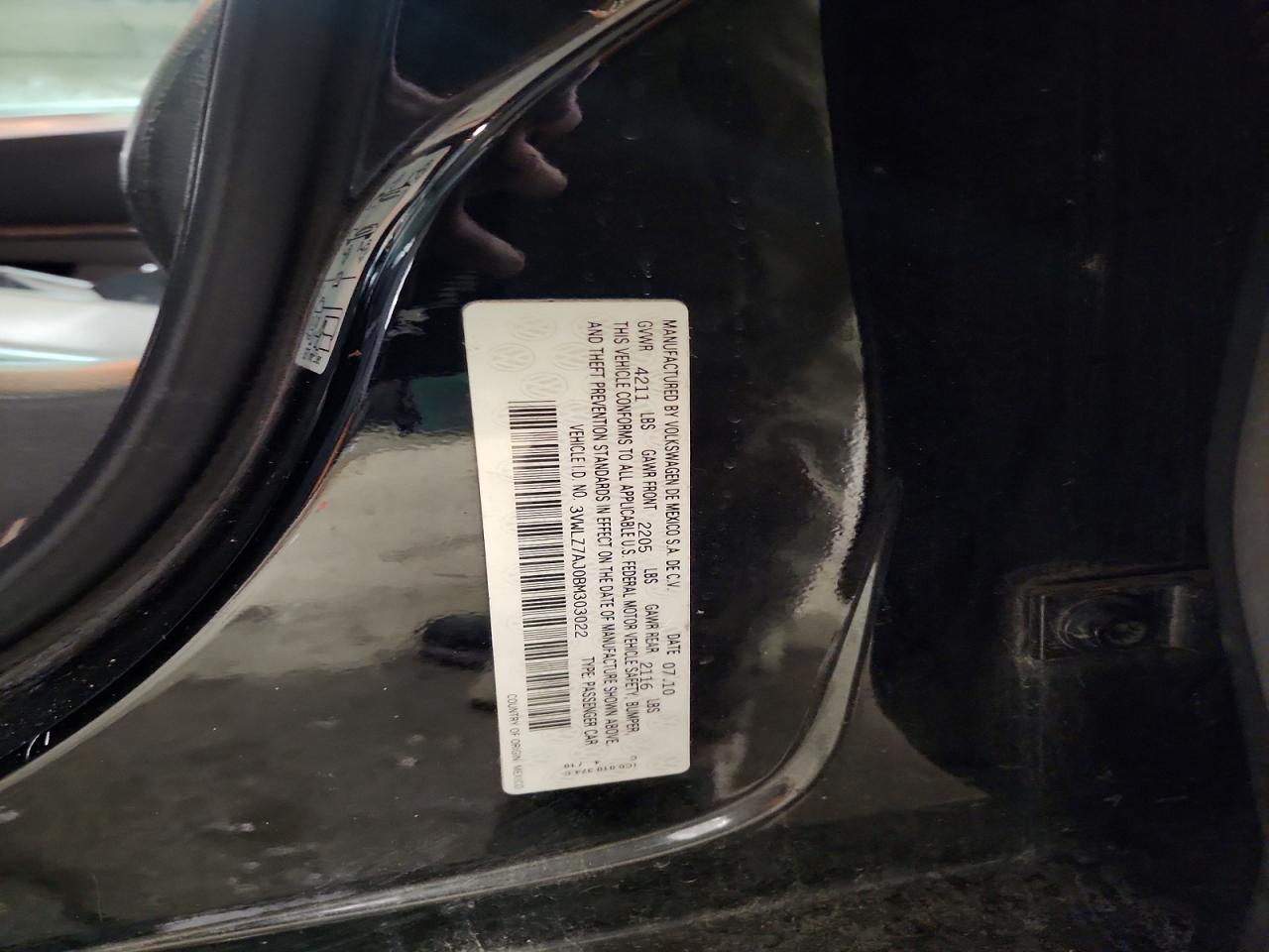 2011 Volkswagen Jetta sel