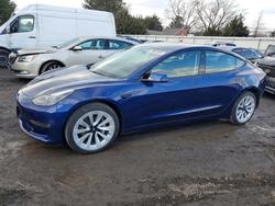 Tesla salvage cars for sale: 2022 Tesla Model 3