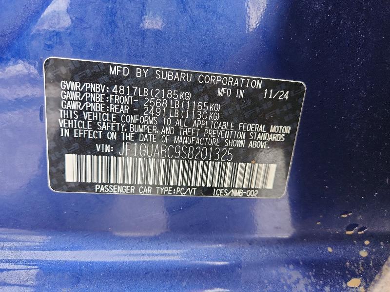 2025 Subaru Impreza