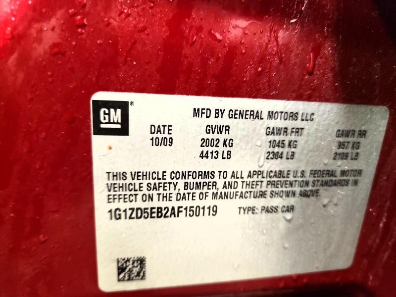 2010 Chevrolet Malibu 2LT