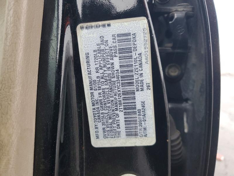 2000 Toyota Corolla ve