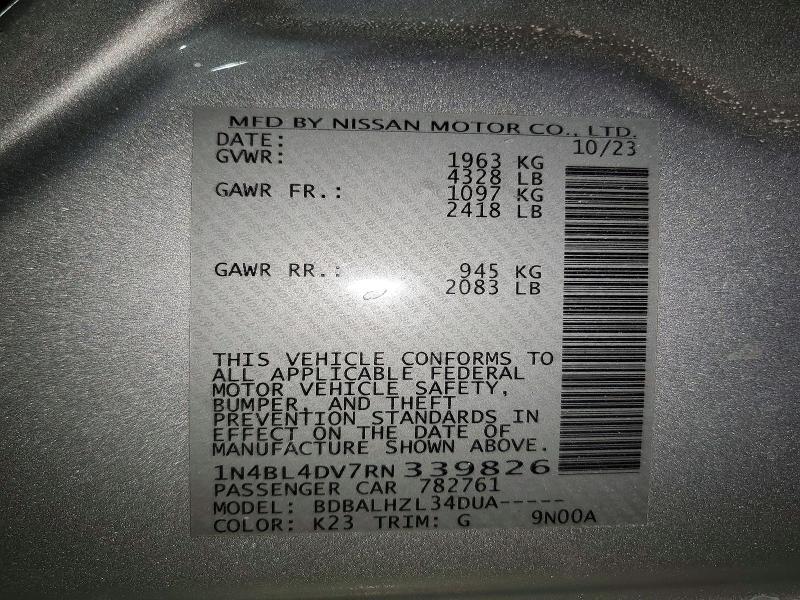 2024 Nissan Altima sv