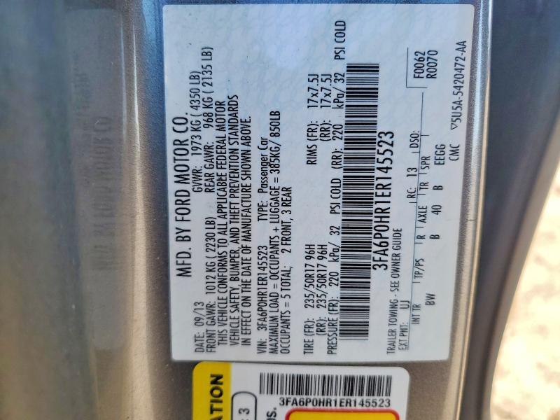 2014 Ford Fusion se