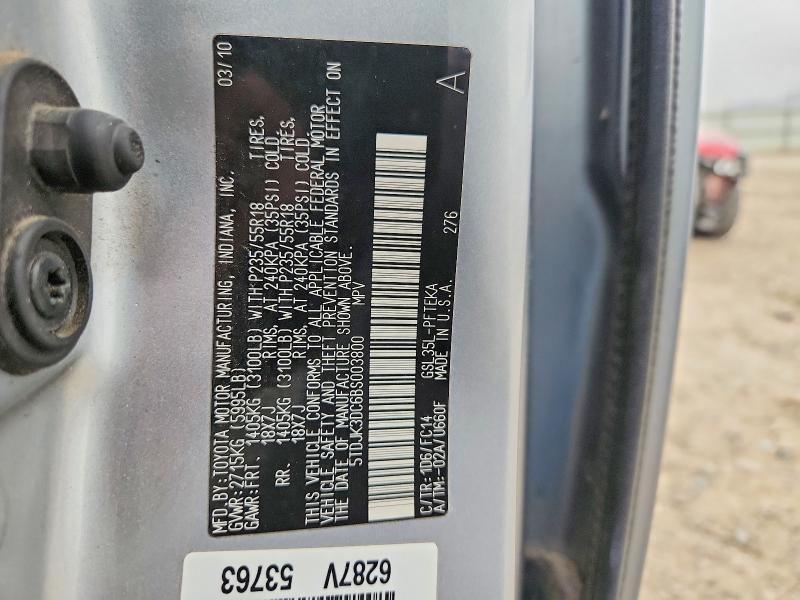 2011 Toyota Sienna le 7-passenger