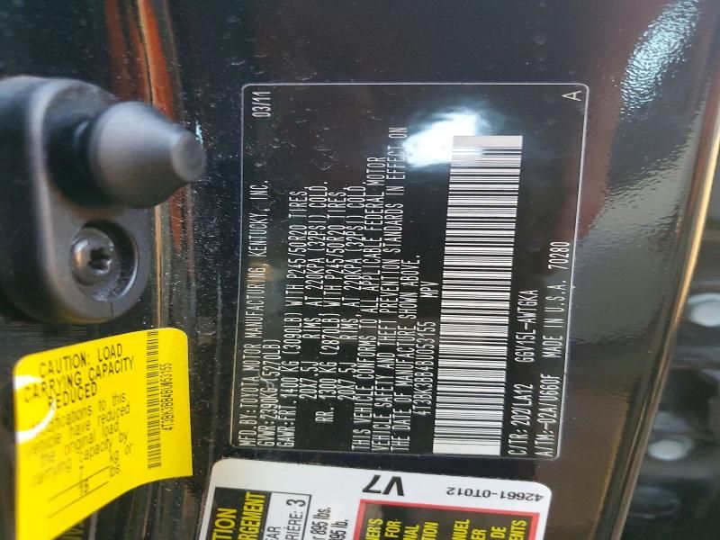 2011 Toyota Venza awd V6