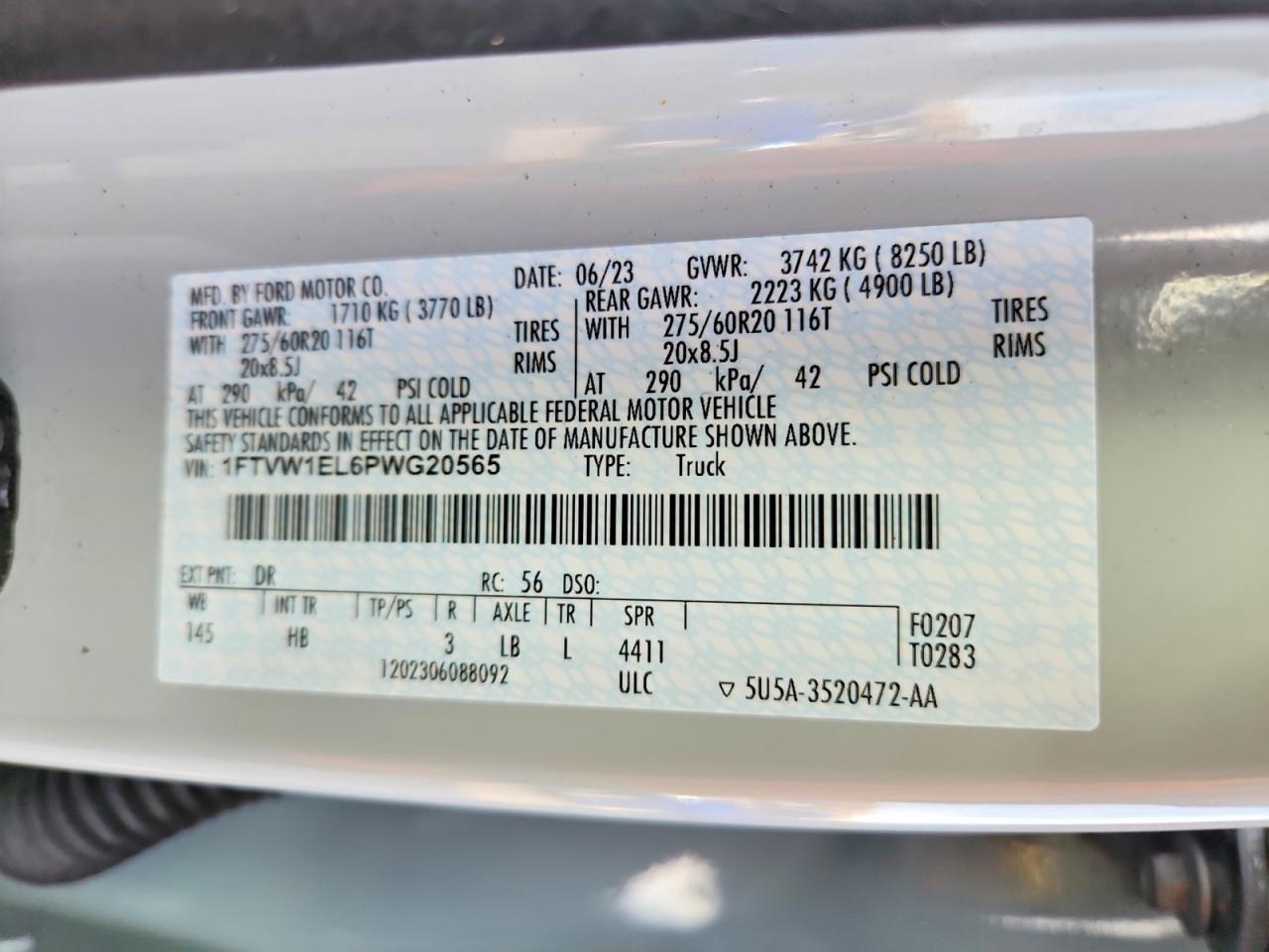 2023 Ford F150 Lightning PRO