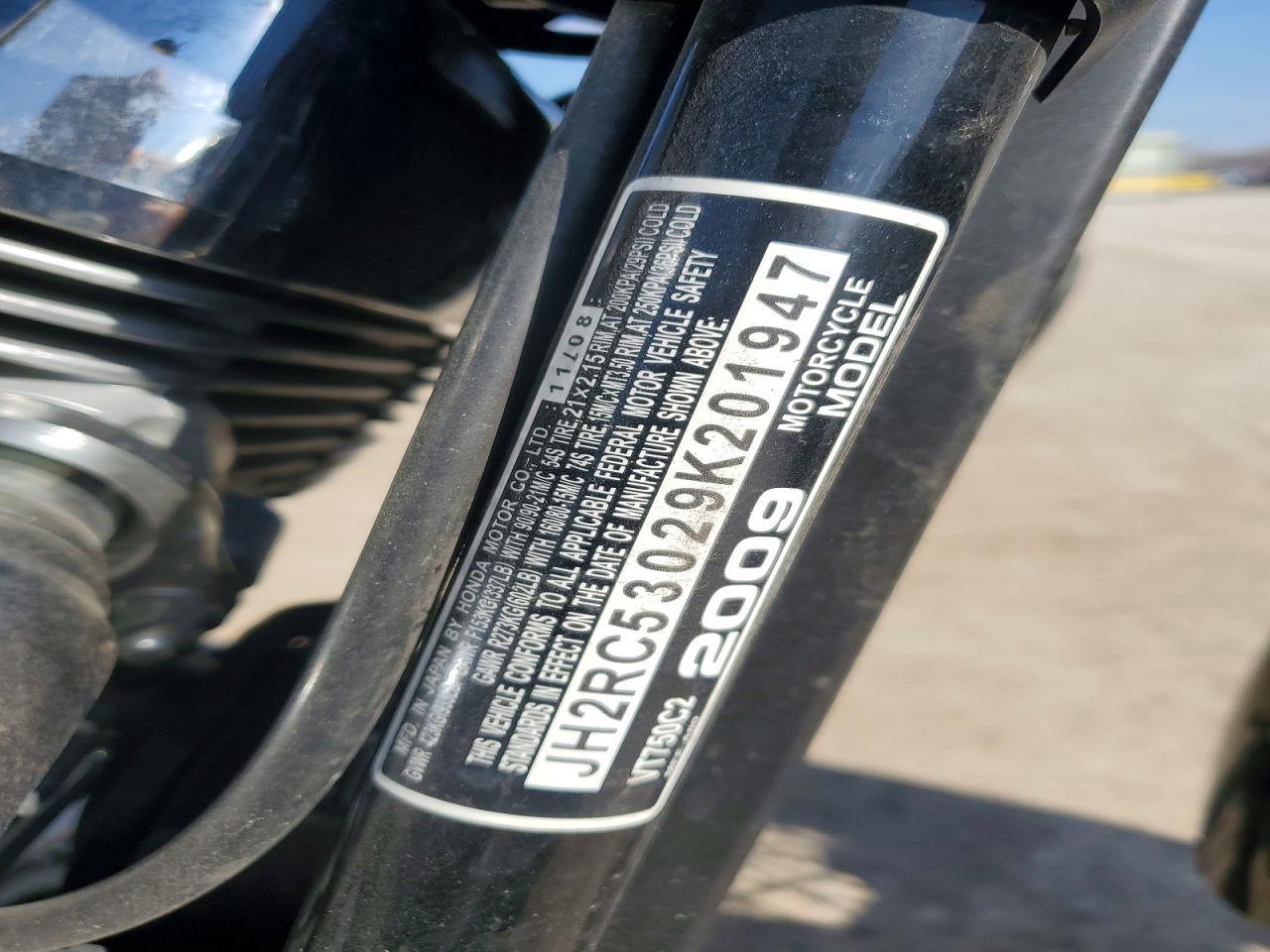 2009 Honda VT750 C2