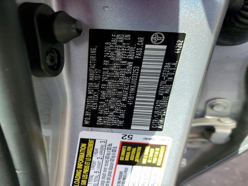 2018 Toyota Camry se