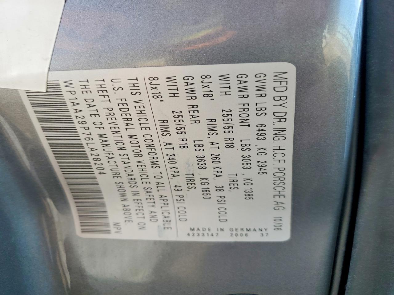2006 Porsche Cayenne