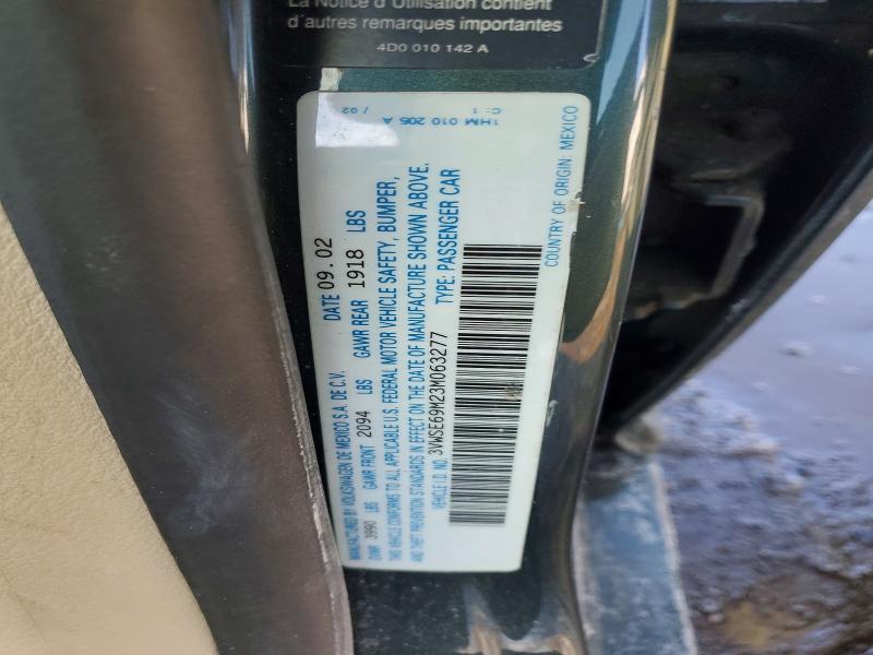 2003 Volkswagen Jetta gls