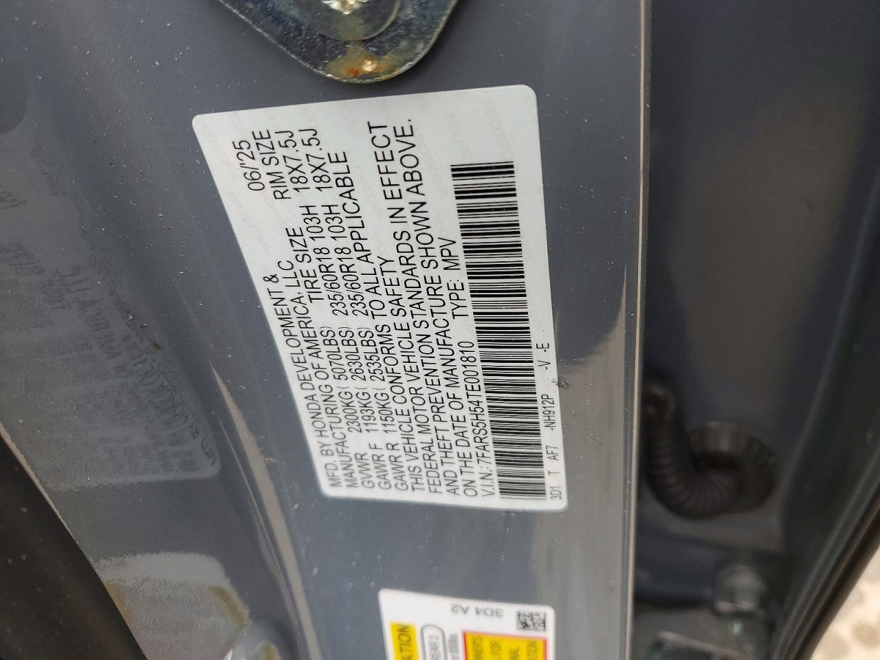 2026 Honda Cr-v Sport