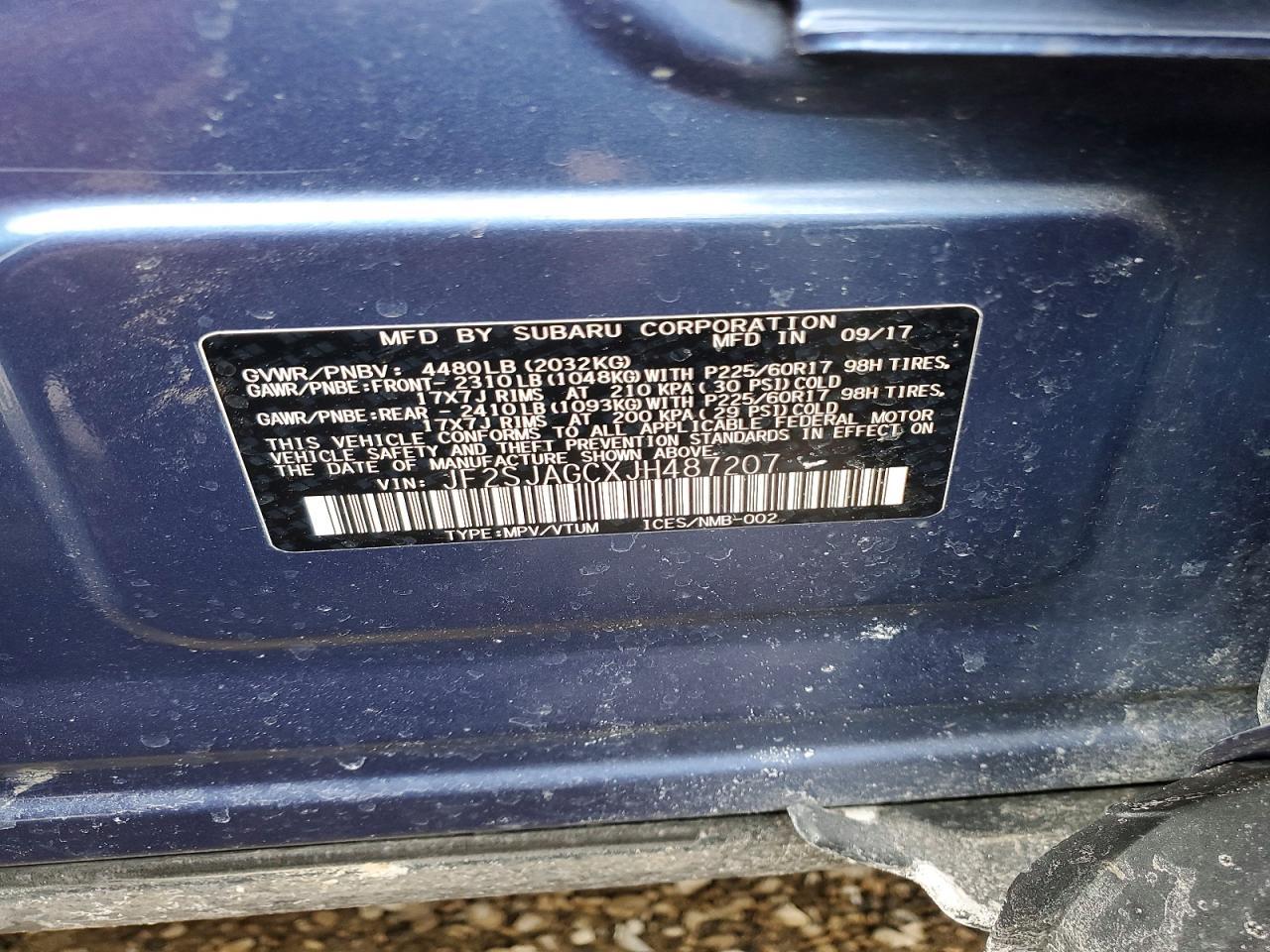 2018 Subaru Forester 2.5i Premium