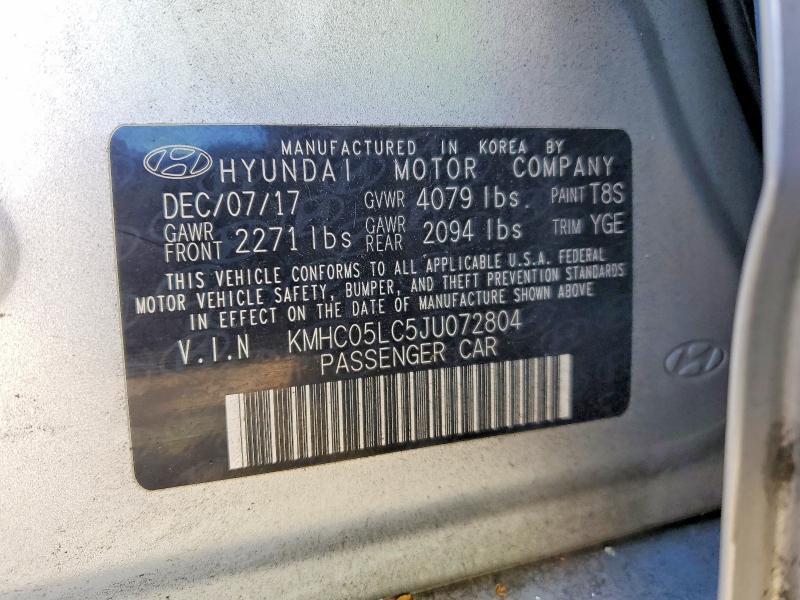 2018 Hyundai Ioniq Hybrid Limited