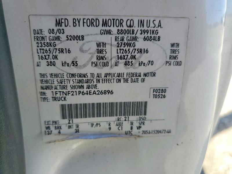 2004 Ford F250 Super Duty