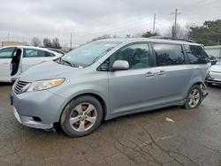 Vehiculos salvage en venta de Copart Moraine, OH: 2012 Toyota Sienna le 8 Passenger