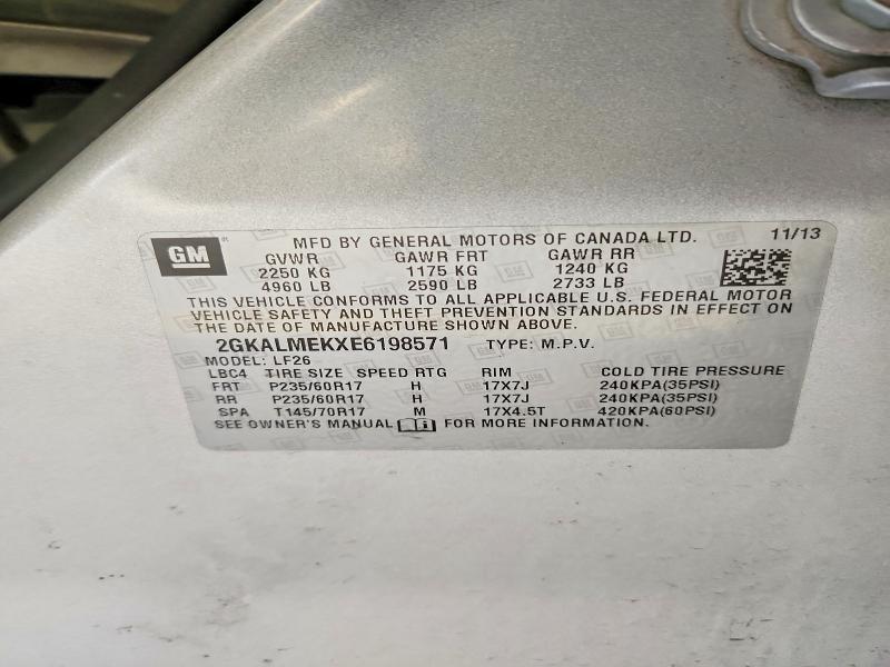 2014 GMC Terrain sle