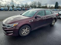 KIA Optima salvage cars for sale: 2016 KIA Optima lx