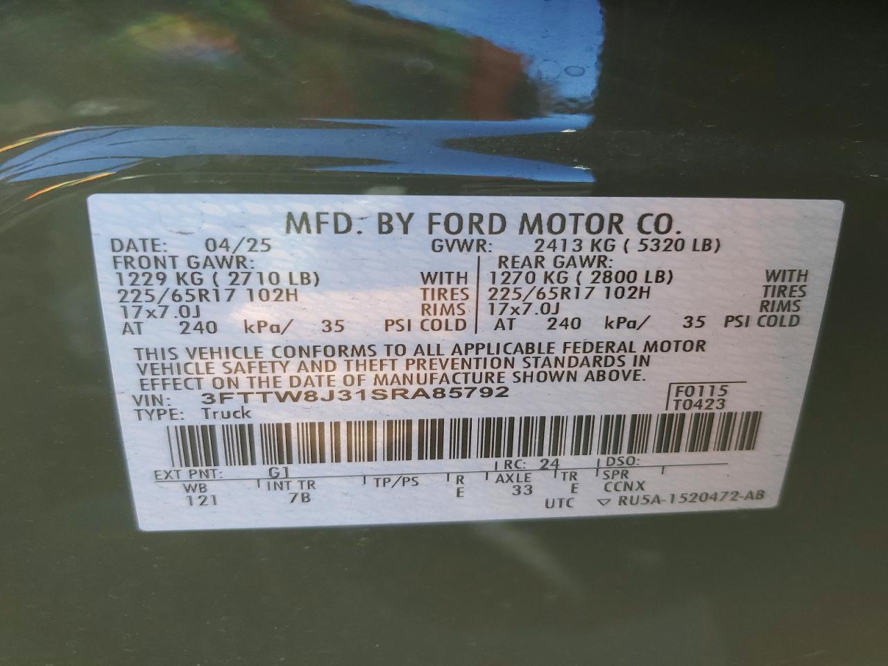 2025 Ford Maverick XLT