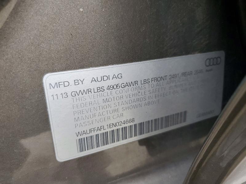 2014 Audi A4 Premium Plus