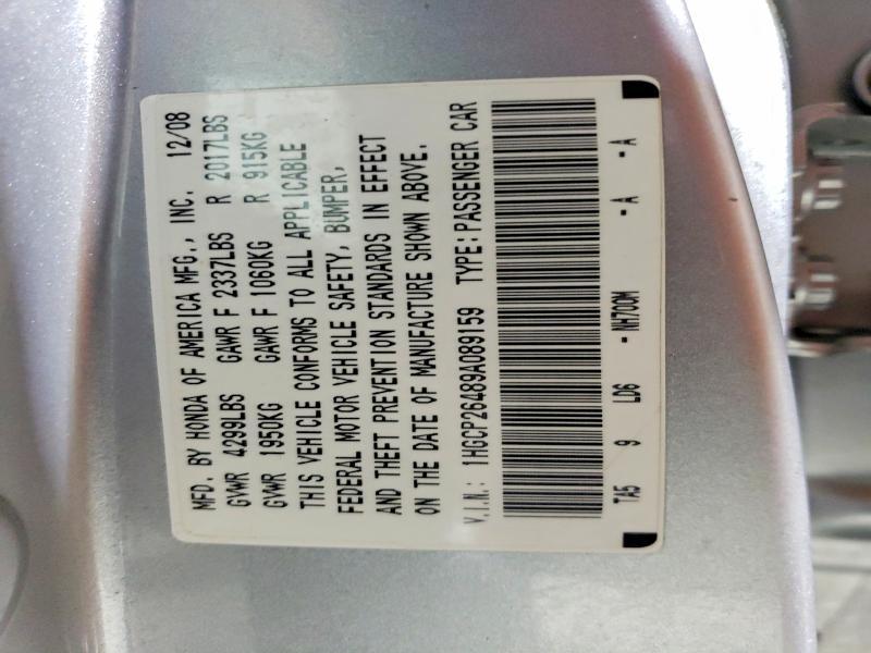 2009 Honda Accord lxp