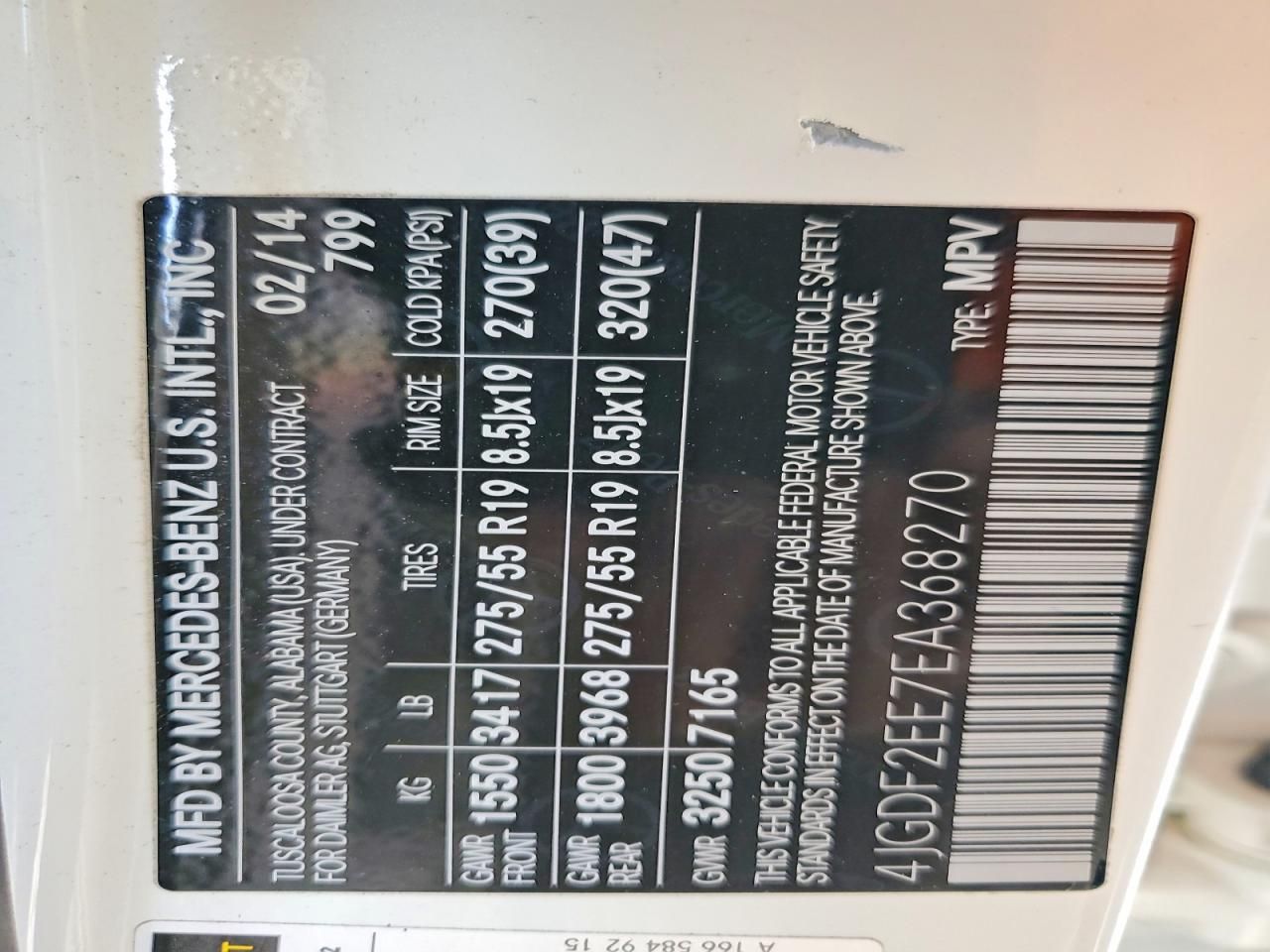 2014 Mercedes-Benz Gl 350 Bluetec