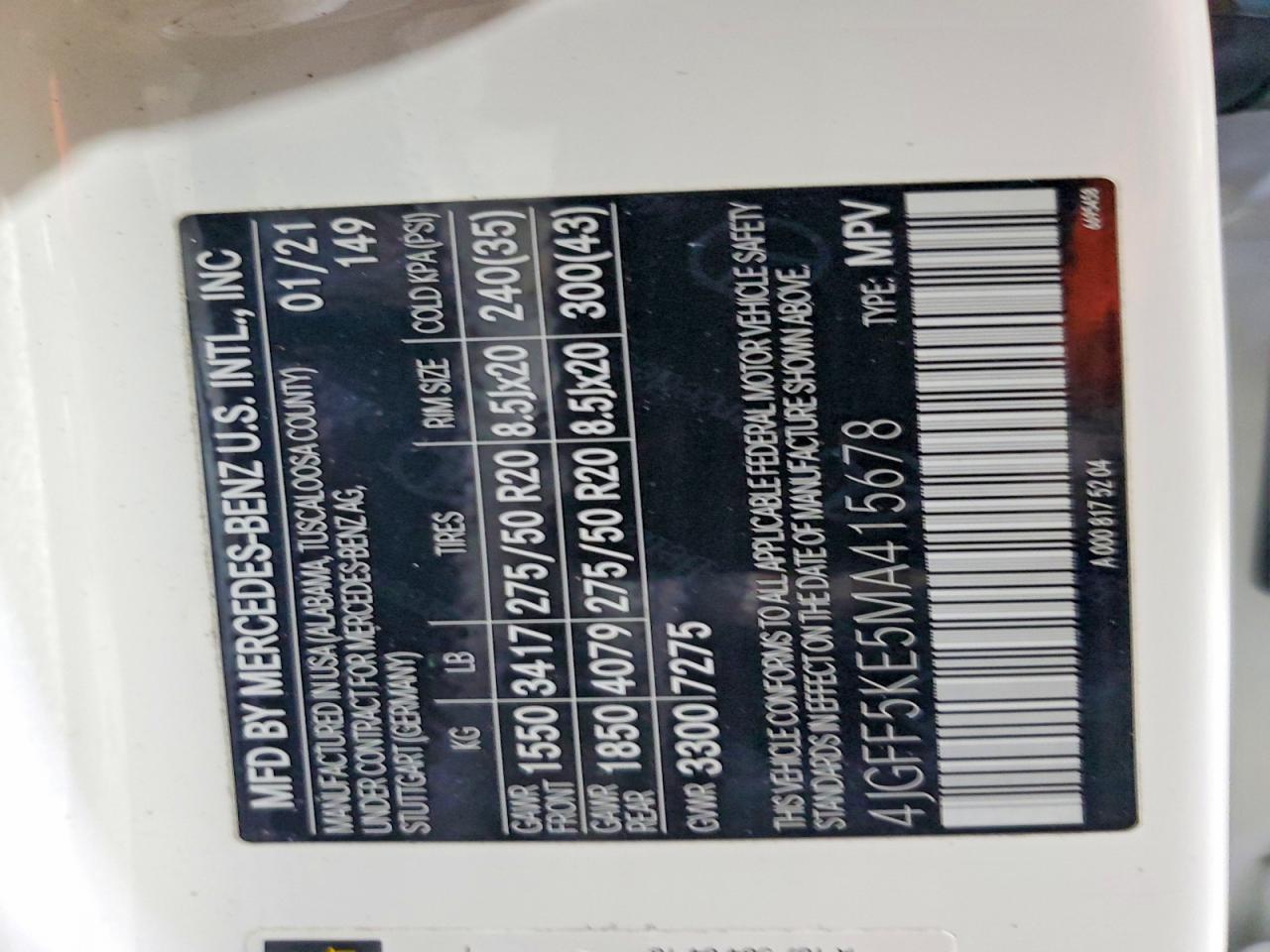 2021 Mercedes-Benz Gls 450 4matic