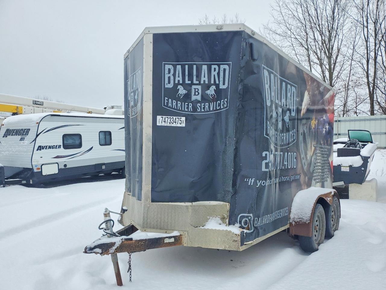 2021 Cton Trailer-Enclosed Cargo Trailer