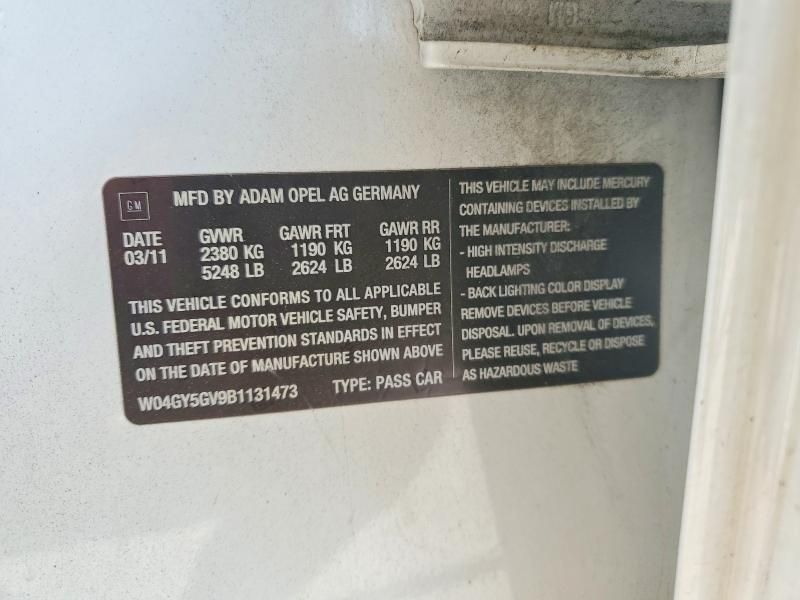 2011 Buick Regal cxl