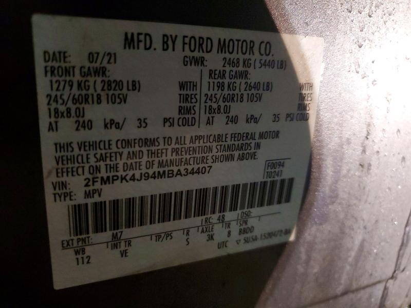 2021 Ford Edge sel