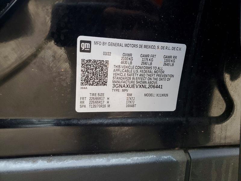 2022 Chevrolet Equinox lt