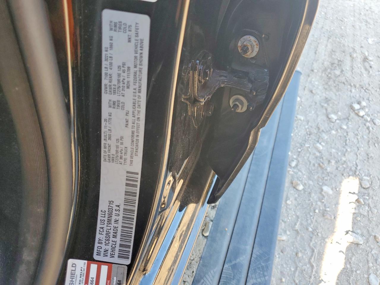 2021 Dodge RAM 1500 Rebel