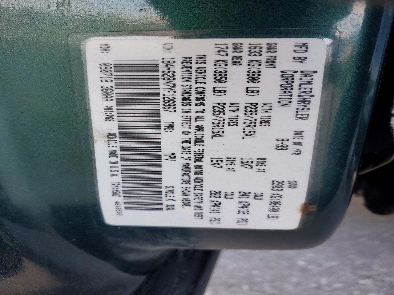 2000 Dodge Durango