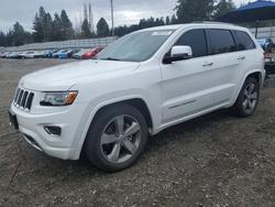 Jeep salvage cars for sale: 2015 Jeep Grand Cherokee Overland