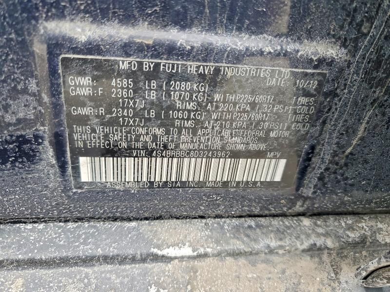 2013 Subaru Outback 2.5i Premium