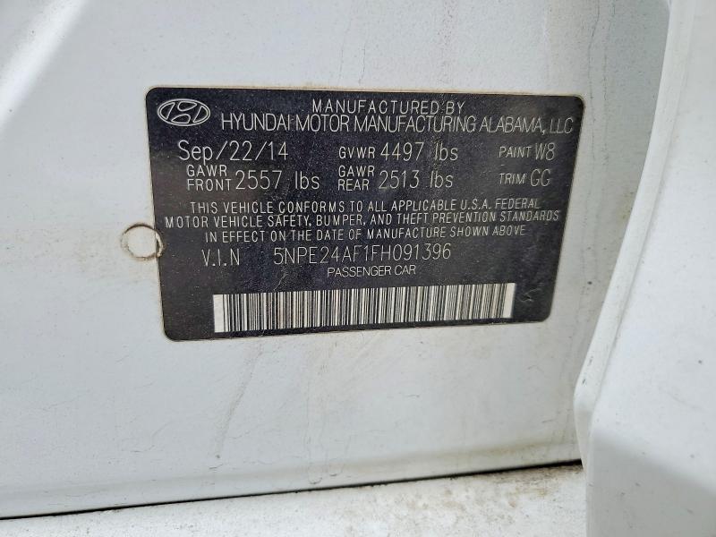 2015 Hyundai Sonata se