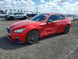 Infiniti q50 Vehiculos salvage en venta: 2020 Infiniti Q50 red Sport 400