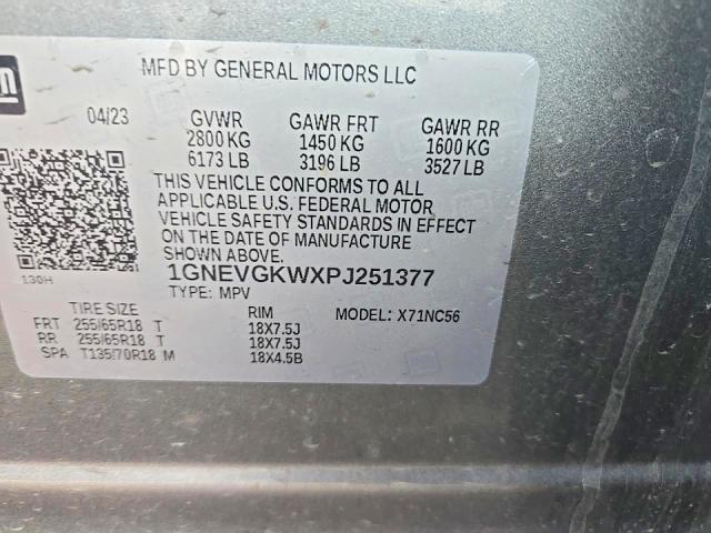 2023 Chevrolet Traverse lt