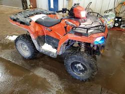 Salvage motorcycles for sale at Lansing, MI auction: 2024 Polaris Sportsman 570 ATV