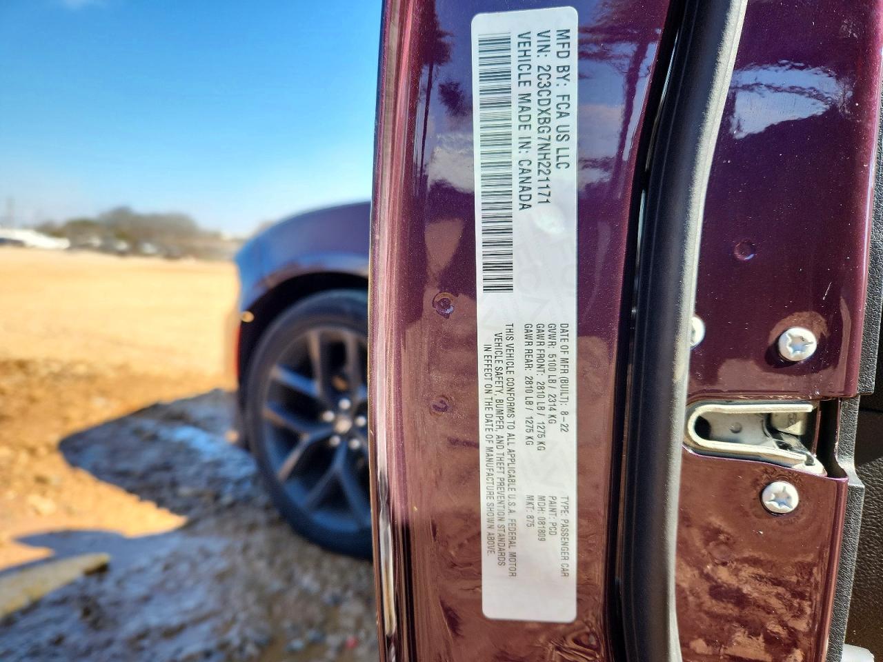 2022 Dodge Charger sxt