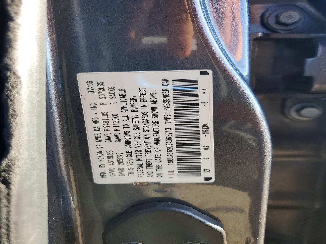 2006 Acura 3.2tl