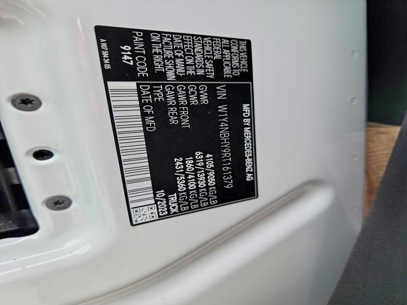 2024 Mercedes-Benz 2024 Mercedes Benz Sprinter 2500 Delivery van