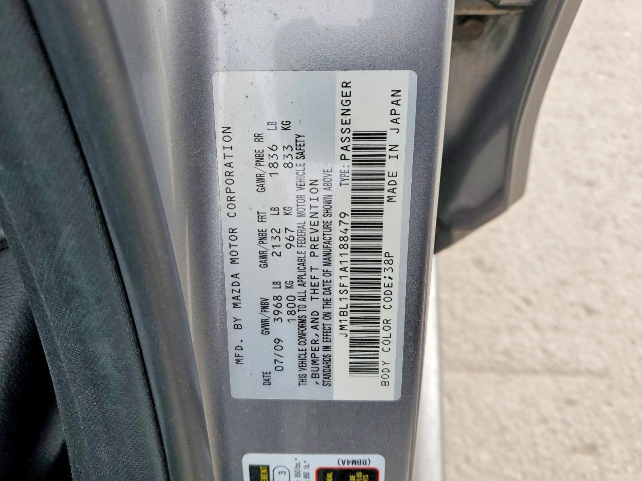 2010 Mazda 3 I