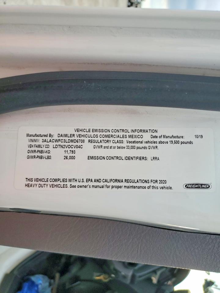 2020 Freightliner M2 106 Medium Duty