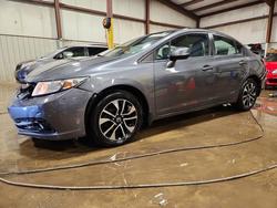 Honda salvage cars for sale: 2013 Honda Civic exl