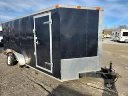 Salvage trucks for sale at Cahokia Heights, IL auction: 2012 Cargo Trailer-Enclosed Cargo Trailer