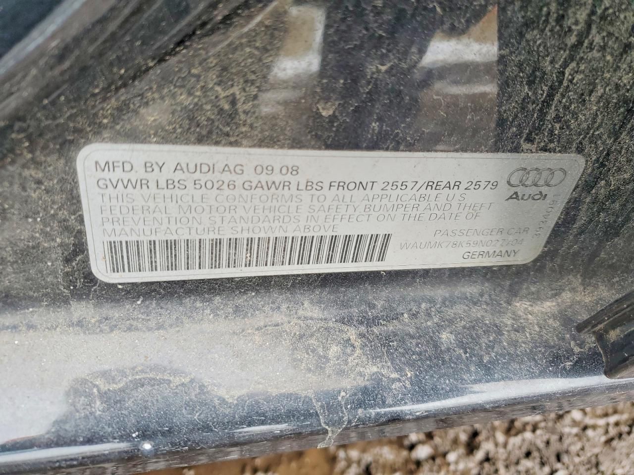 2009 Audi A4 Prestige