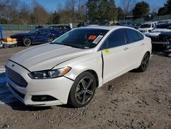 Ford salvage cars for sale: 2015 Ford Fusion Titanium