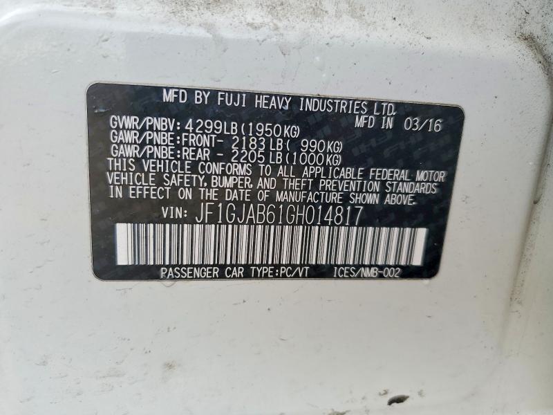 2016 Subaru Impreza Premium