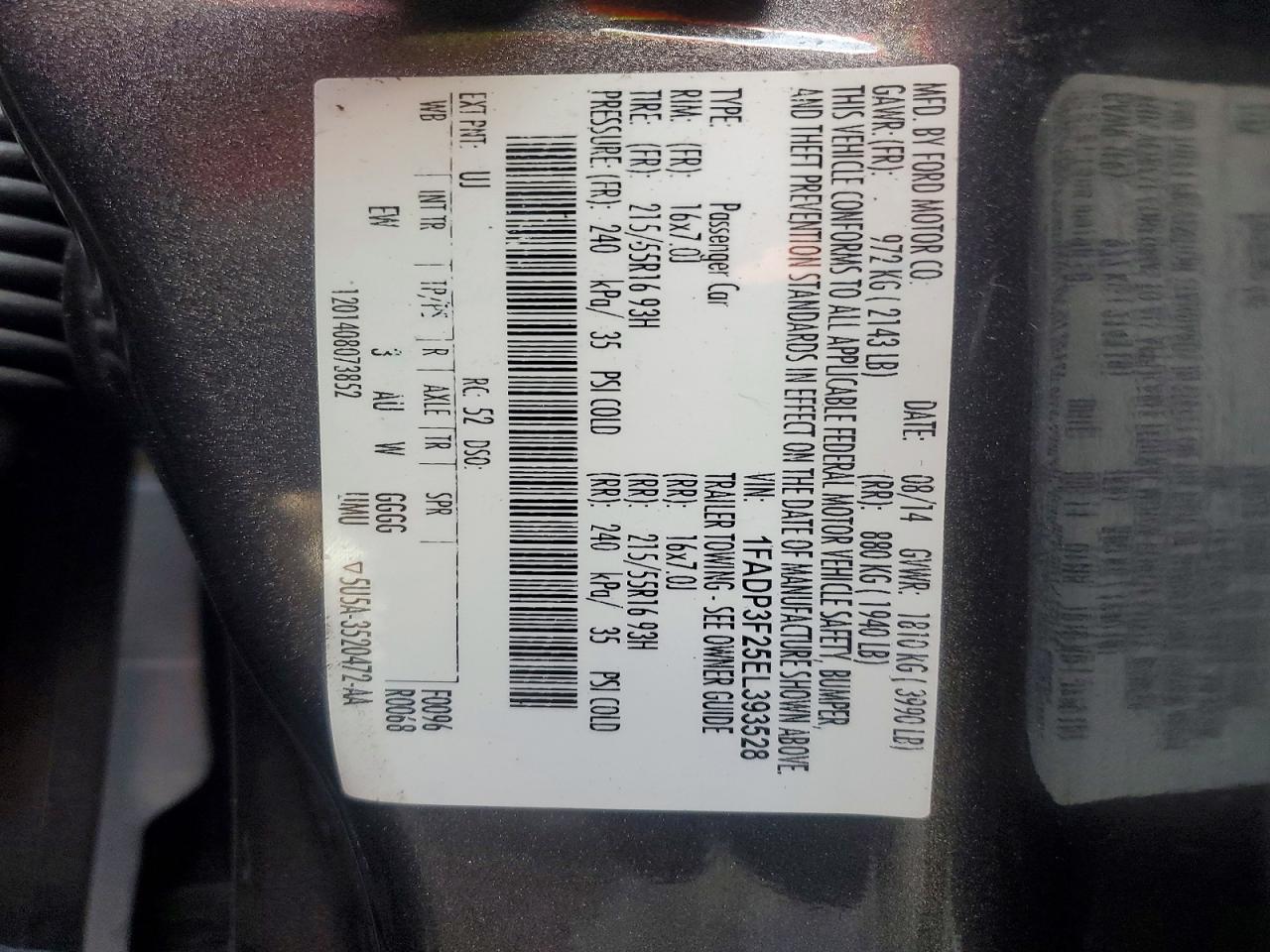2014 Ford Focus se
