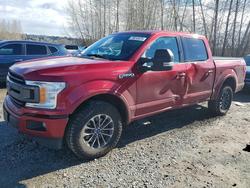 Salvage trucks for sale at Arlington, WA auction: 2018 Ford F150 Supercrew